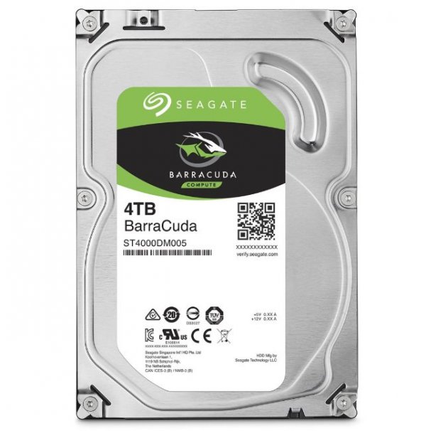 Seagate BarraCuda/4TB/HDD/3.5''/SATA/5400 RPM/2R