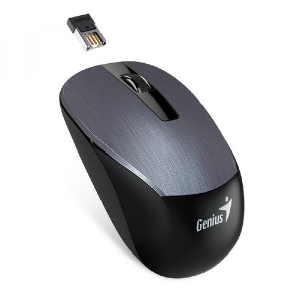 GENIUS NX-7015/Kancelářská/Blue Track/Bezdrátová USB/Šedá