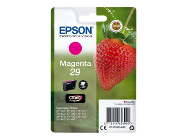 Náplň Epson 29, C13T29834012 purpurová blistr