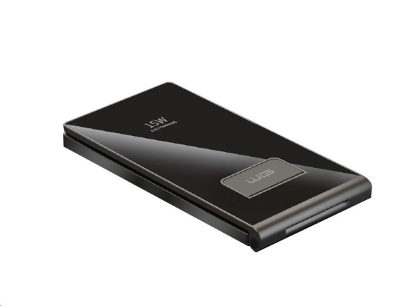 WG - Bezdrátová nabíječka WG36, 4v1 FAST MAGNET, 2x 15W+5W+3W, černá