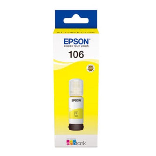 Náplň EPSON C13T00R440, 106 žlutá (70 ml)