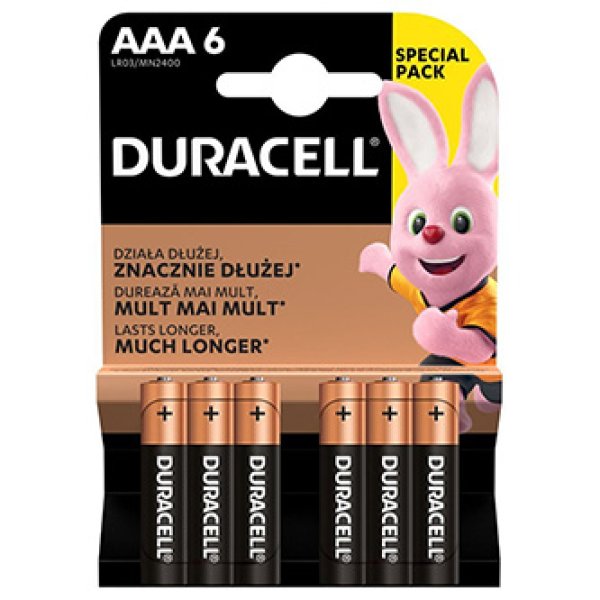Duracell BASIC Jednorázová alkalická baterie AAA, 6-pack?v=1763851203