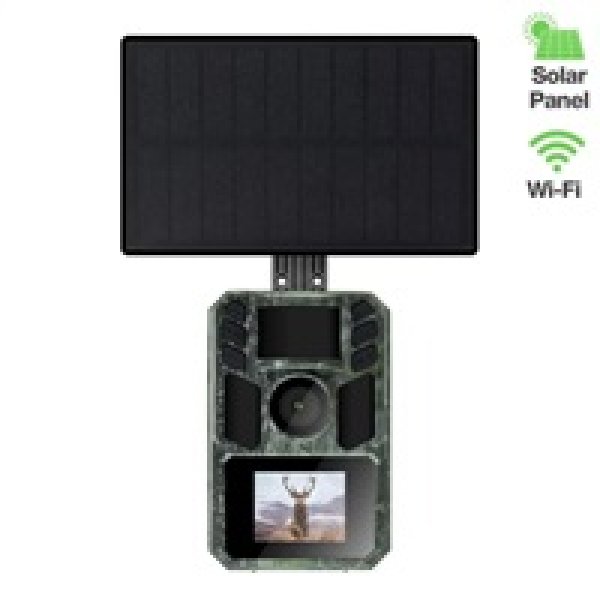 EVOLVEO StrongVision Solar WiFi, fotopast s Aplikací WiFi a solárním panelem