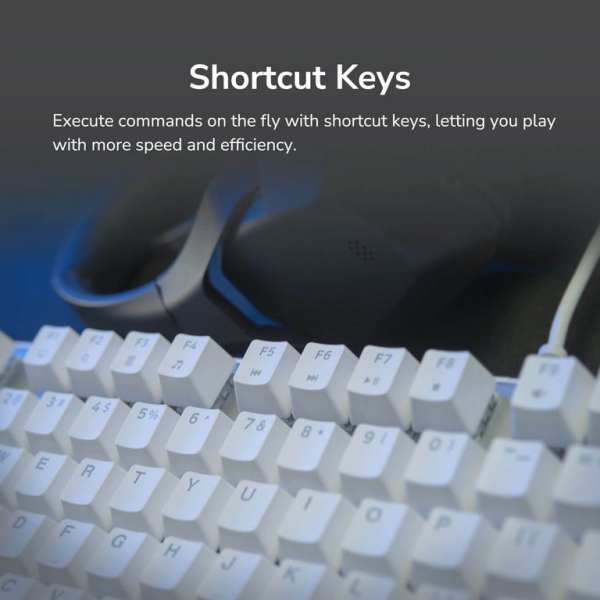 COUGAR herní klávesnice Ultimus EX white (N-KEY Rollover)