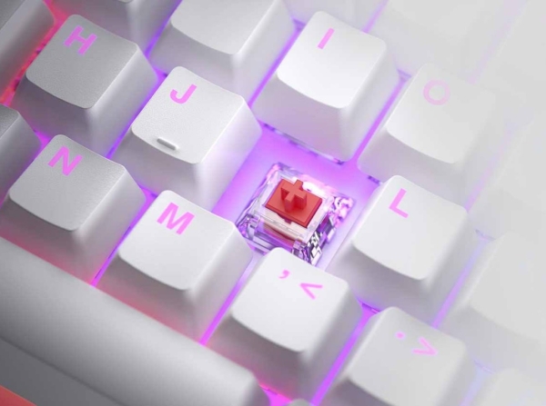 COUGAR herní klávesnice Ultimus EX white (N-KEY Rollover)