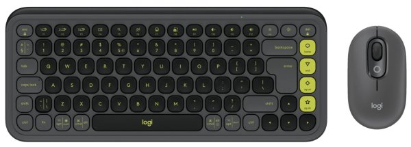 Logitech POP ICON COMBO - GRAPHITE - US INT'L - BT - INTNL