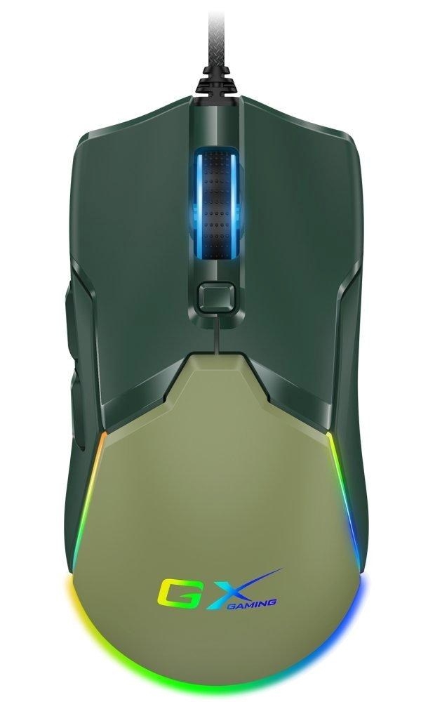 GENIUS Herní myš Scorpion M700, USB, RGB, zelená