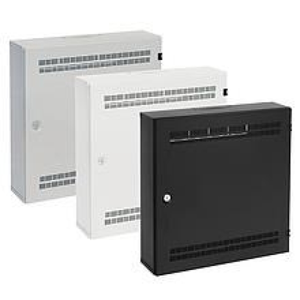 Solarix rozvaděč SOHO LC-18 s lištami 2U, 4U a 11U, 550x550x150mm bílá RAL 9003 LC-18-55-15-W