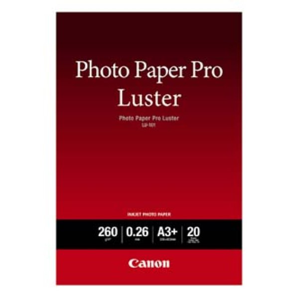 Canon Photo Paper Pro Luster, foto papír, lesklý, bílý, A3+, 13x19", 260 g/m2, 20 ks, 6211B008, inkoustový?v=1765147203