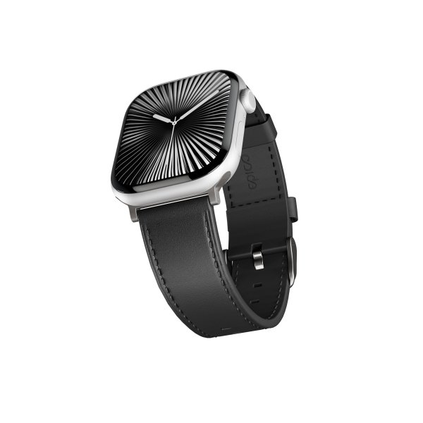 Epico Watch Strap Leather 42/44/45/49 - černá?v=1755466814