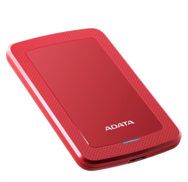 ADATA HV300/1TB/HDD/Externí/2.5''/Červená/3R