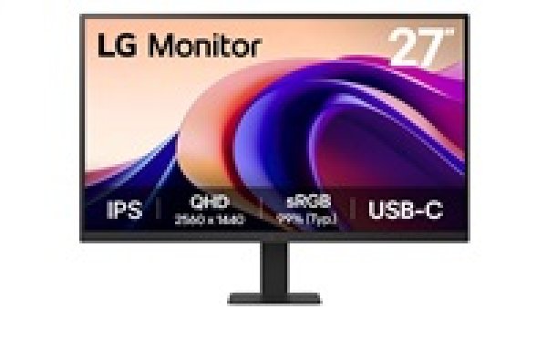 LG 27U631A-B 27"W IPS 2560x1440 5ms 5M:1 250cd HDMI USB-C(15W) 100Hz