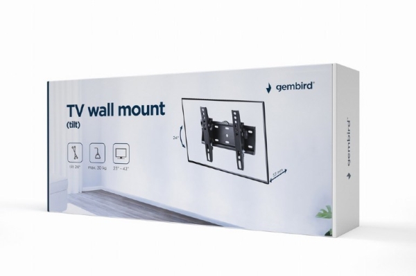 GEMBIRD Držák TV WM-42T-02, 23"-42" (30kg), náklopný