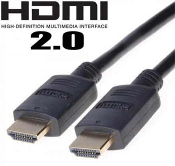 PREMIUMCORD Kabel HDMI 2.0 High Speed + Ethernet, zlacené konektory, 15m