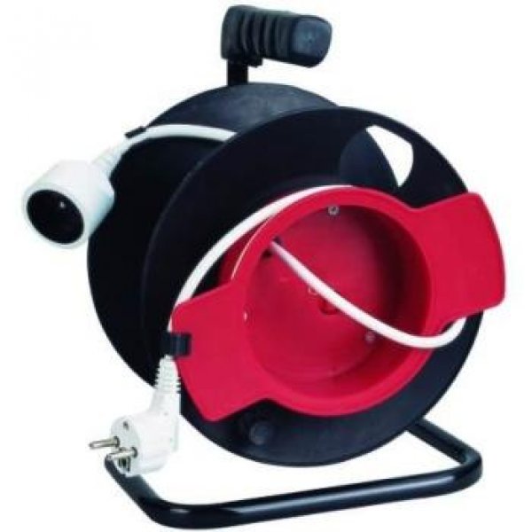 PREMIUMCORD Prodlužovací přívod 230V buben 50m, černá