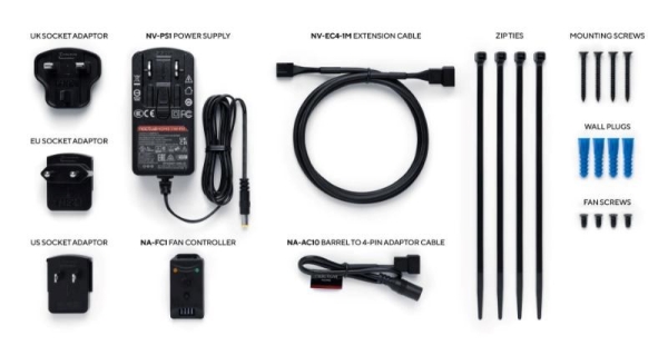 NOCTUA Stolní ventilátor NV-FS1, 120mm, černá