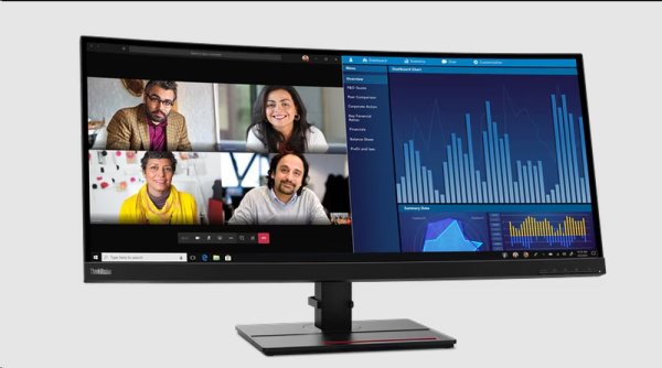 Lenovo ThinkVision/P34w-20/34,1''/IPS/3440x1440/60Hz/6ms/Black/3R