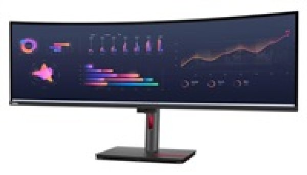 LENOVO LCD ThinkVision P49w-30 - 49" IPS,matný,32:9,5120x1440,178/178,6ms,350cd,2000:1,DP,HDMI,THb,VESA,3Y