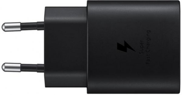 Samsung cestovní nabíječka EP-TA800NBE, Quickcharge 25W, USB-C, černá