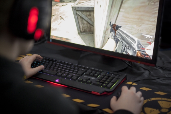 CONNECT IT BATTLE RNBW klávesnice pro hráče, CZ/US