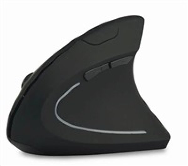 Acer Vertical mouse/Vertikální/Optická/Pro praváky/Bezdrátová USB/Černá