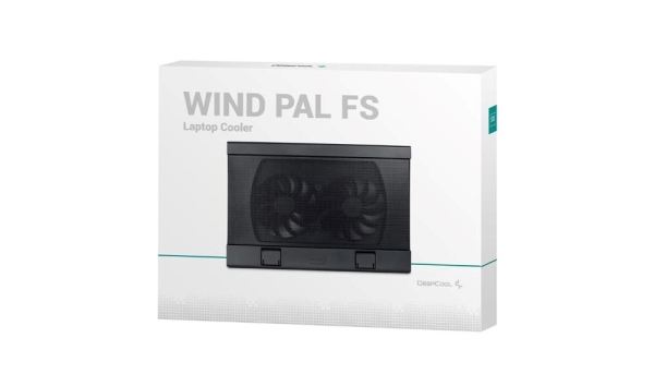 DEEPCOOL Chladící podložka WIND PAL FS, pod notebook, černá