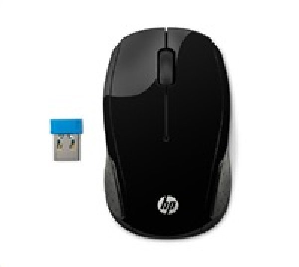 HP 220/Cestovní/Optická/Bezdrátová USB/Černá