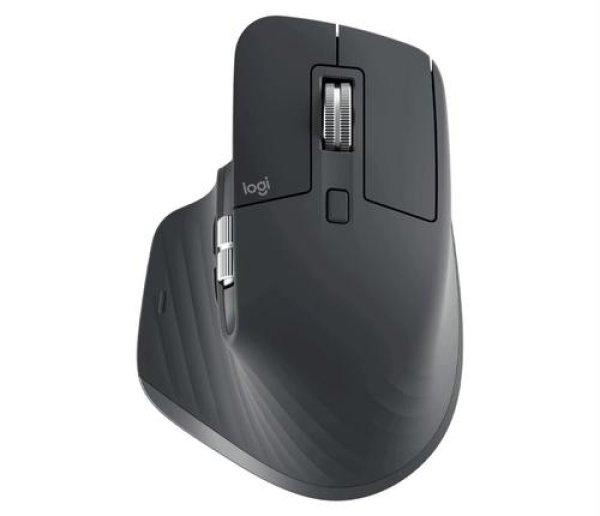 Logitech MX Master 3S/Kancelářská/Laserová/USB + Bluetooth/Černá