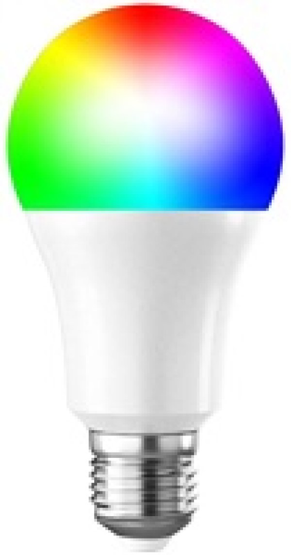 iGET HOME BS1 - Wi-Fi LED žárovka 9W RGB, CCT, E27, stmívatelná, samostatná
