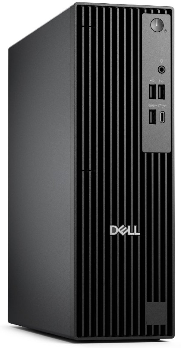 Dell Pro Slim QCS1250/180W/TPM/i3-14100/16GB/512GB SSD/Integrated/Kb/Mouse/W11 Pro/3Y ProSpt