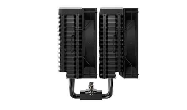 DEEPCOOL CPU Chladič AG620 BK ARGB V2, 2x120mm, LGA1851, AM5, černá