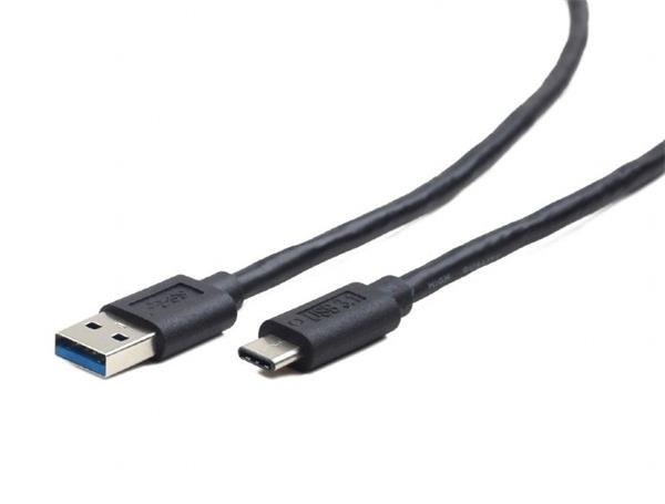 GEMBIRD USB 3.0 AM na Type-C kabel (AM/CM), 1m, černý