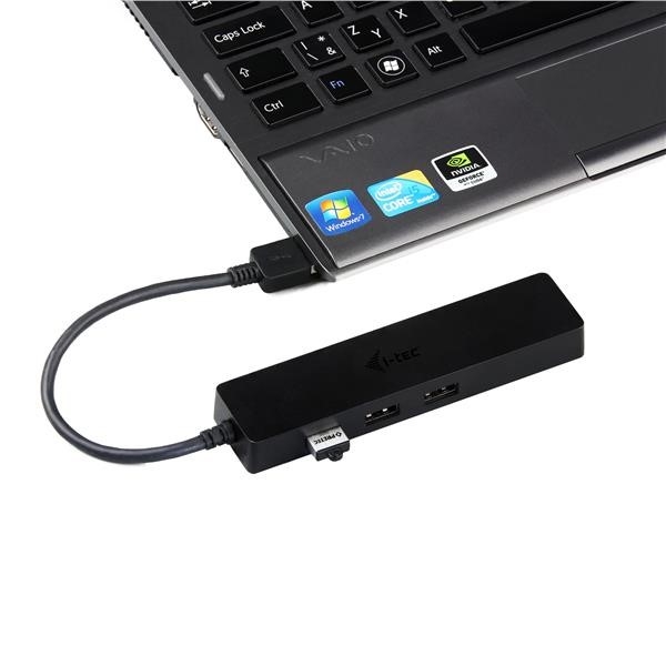 i-tec USB 3.0 Slim HUB 3 Port + Gigabit Ethernet Adapter