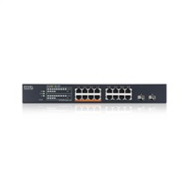 Zyxel XMG1915-18EP, 16-port 2.5GbE, 2 SFP+, 8 x PoE++ 180W Smart Switch, hybird mode, standalone or NebulaFlex Cloud?v=1746273602