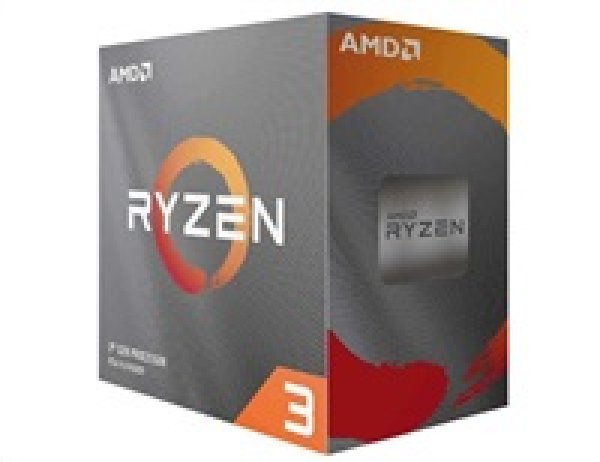 AMD cpu Ryzen 3 4100 AM4 Box (s chladičem, 3.8GHz / 4.0GHz, 4MB cache, 65W, 4 jádro, 8 vlákno, 0 GPU)