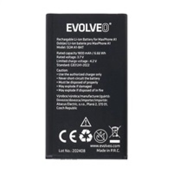 EVOLVEO originální baterie 1800 mAh pro MaxPhone A1?v=1750075202