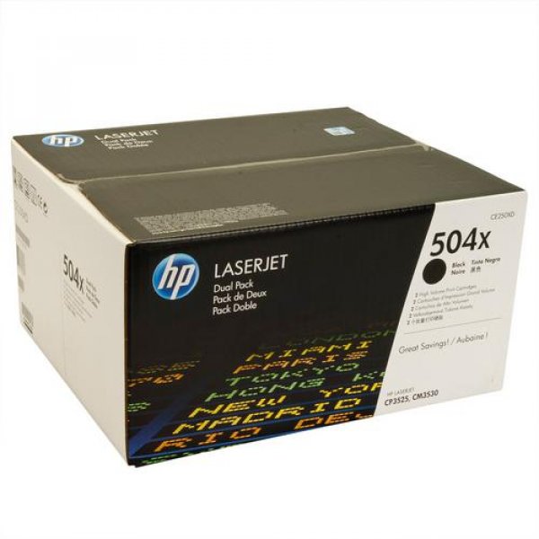 Toner HP CE250XD černý (2x 10 500 stran)