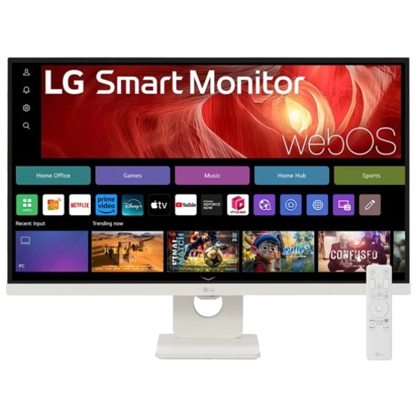 LG MT VA LCD LED 32" 32U721SA-W 3840x2160 (4K UHD), HDMI, USB-C PD, webOS, SMART