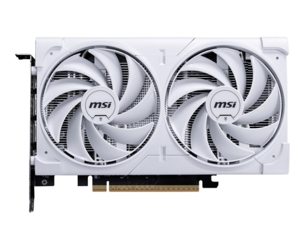 MSI VGA NVIDIA GeForce RTX 5060 8G VENTUS 2X OC WHITE, RTX 5060, 8GB GDDR7, 3xDP, 1xHDMI