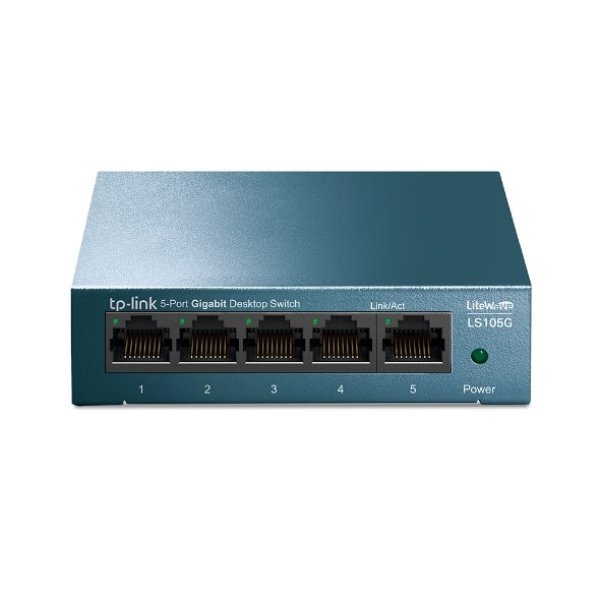 TP-Link LiteWave switch LS105G (5xGbE, fanless)