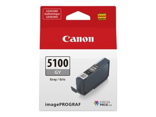 Náplň Canon originální PFI-5100 GY, 6958C001, Grey