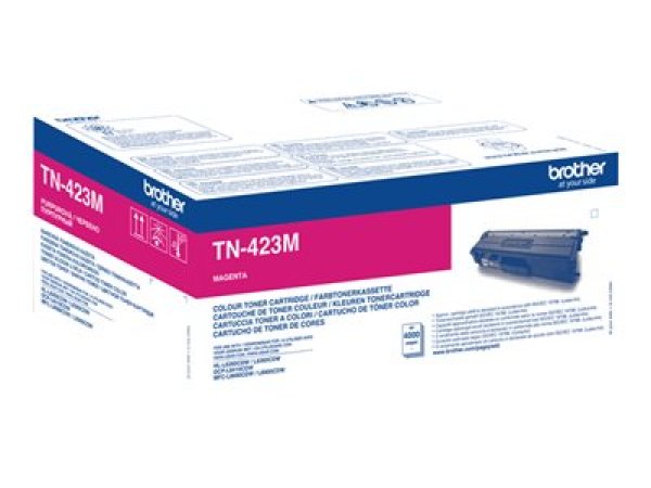 Toner BROTHER TN-423M purpurový (4 000 stran)