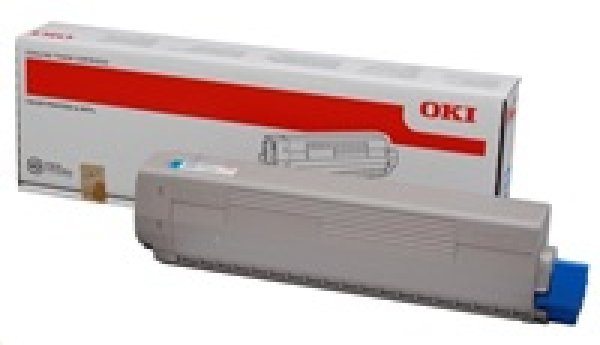 Toner OKI 44844615 azurový (7 300 stran)