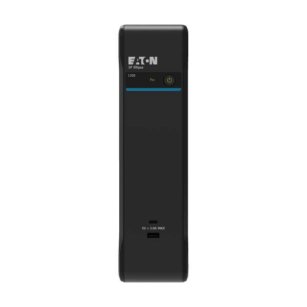 EATON UPS 3P Ellipse 1300 USB IEC, Off-line, Tower, 1300VA/840W, výstup 8x IEC, USB, bez ventilátoru