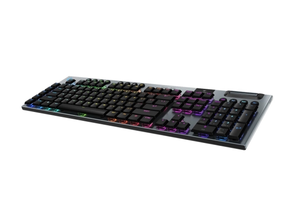Logitech G915 X LIGHTSPEED Low-Profile Wireless Gaming Keyboard - TACTILE - BLACK - US - 2.4GHZ/BT - USB-C - EMEA