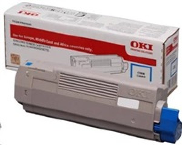 Toner OKI 46490607 azurový (6 000 stran)