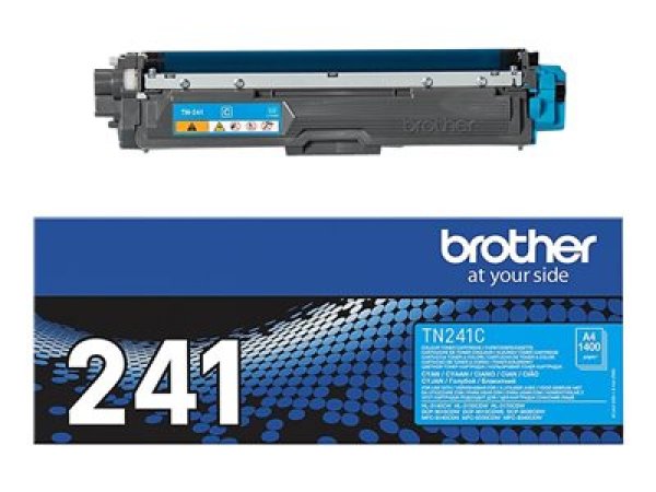 Toner BROTHER TN-241 azurový (1 400 stran)