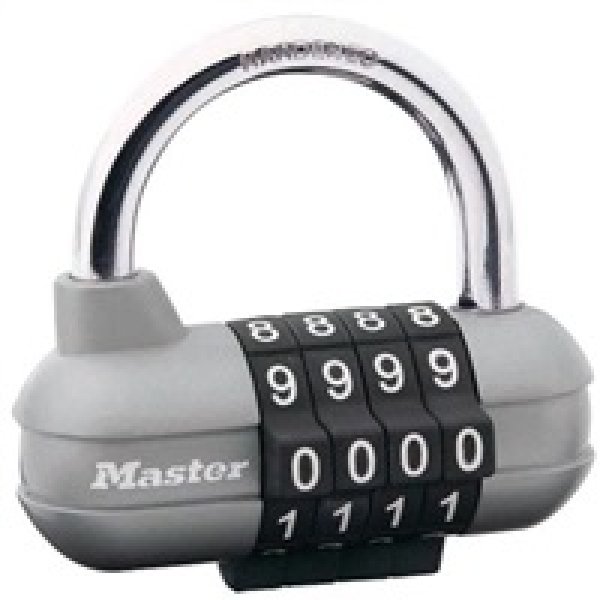 Master Lock Kombinační visací zámek horizontální 1520EURD - - šedý?v=1759998782