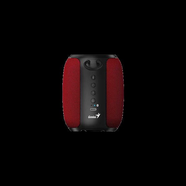 GENIUS repro SP-915BT červený Bluetooth, 5W, LED podsvícení, USB-C