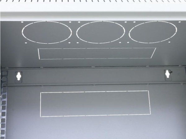 TRITON 19" jednodílný rozvaděč 9U/400mm, odnímatelné boční kryty